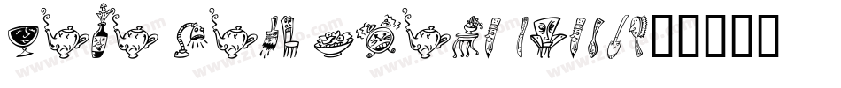 Mini Pics White Bread字体转换